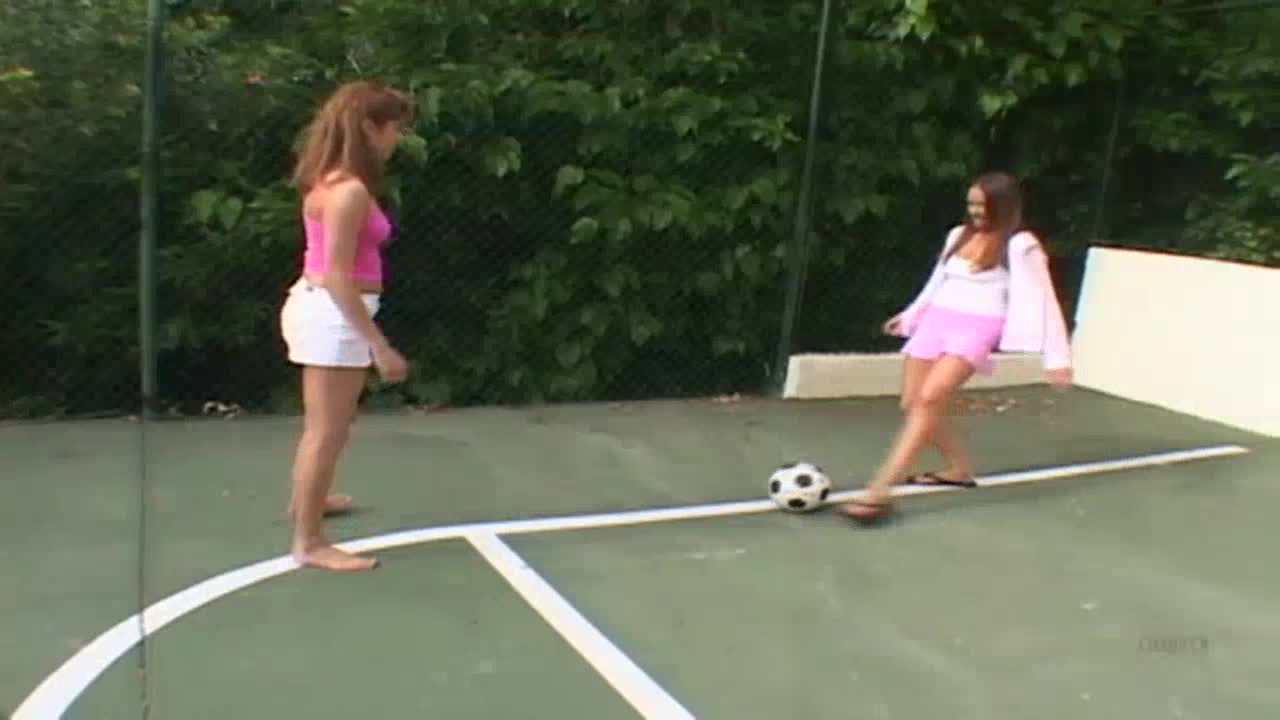 Soccer buddies having fun with each other